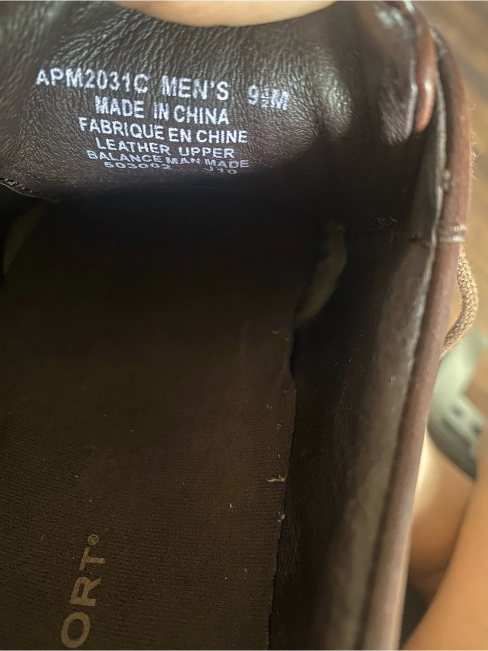 Rockport Brown Leather Lace-Up Derby Shoes. New, no tags no box.